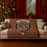 McAulay Ancient Tartan Crest Quilt